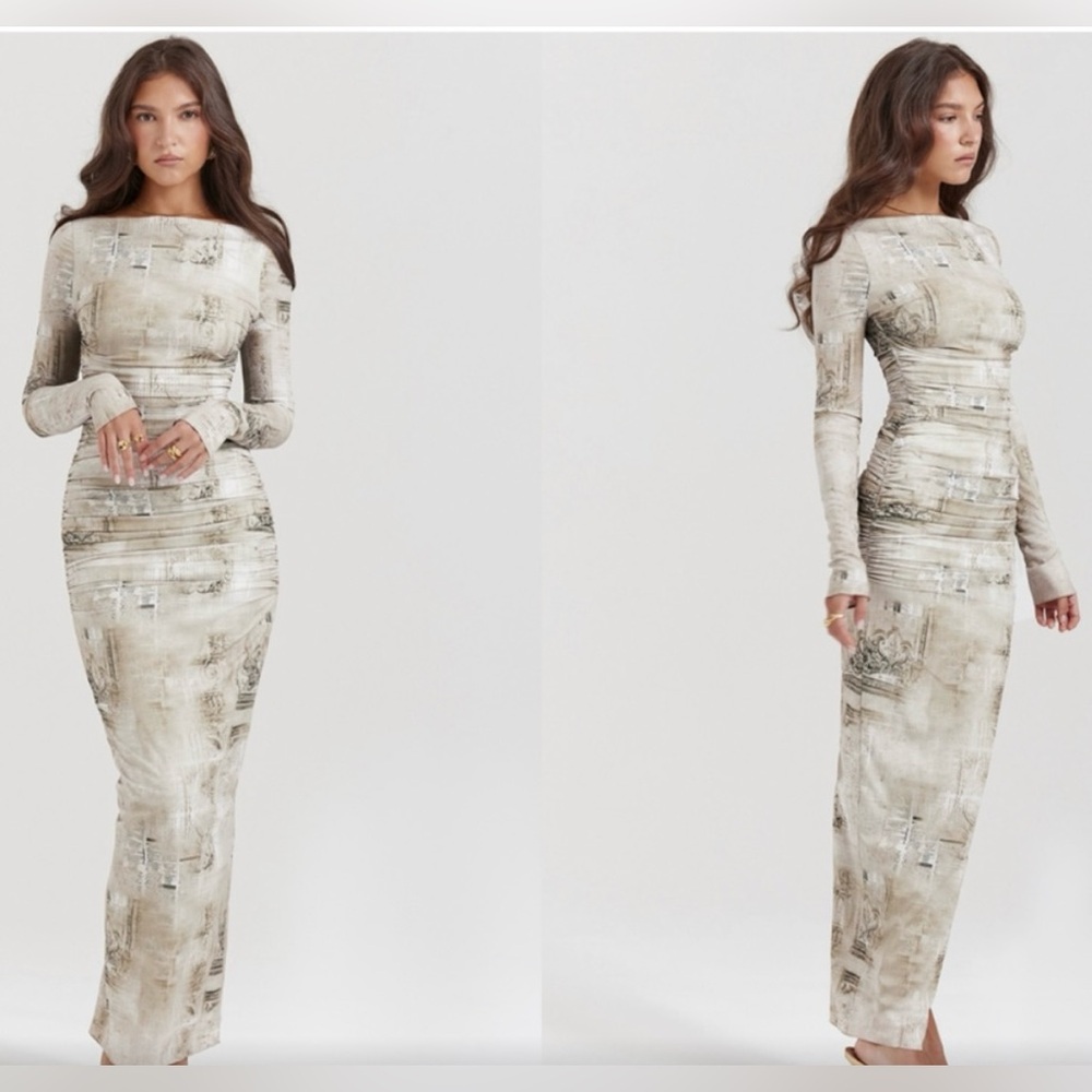 House of CB Long Sleeve Dress